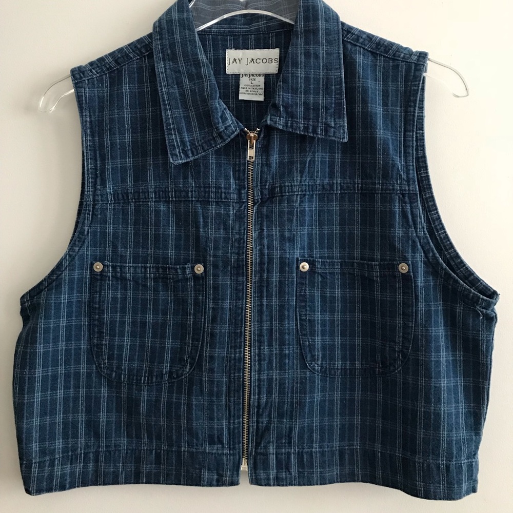 Vintage Crop Vest